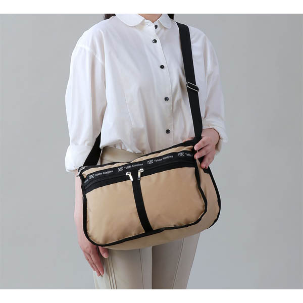 ユキコ・キミジマシリーズ　ショルダーバッグ　ベージュ